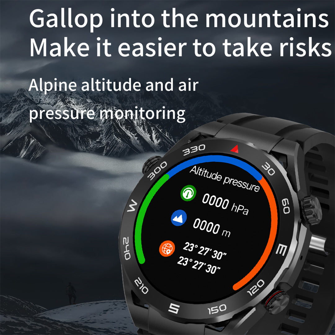 RollsTimi RTSK4 Luxury Men's Smartwatch Business Waterproof Sports Smart Watch for Women Fitness Tracker Heart Rate Blood Pressure Monitoring