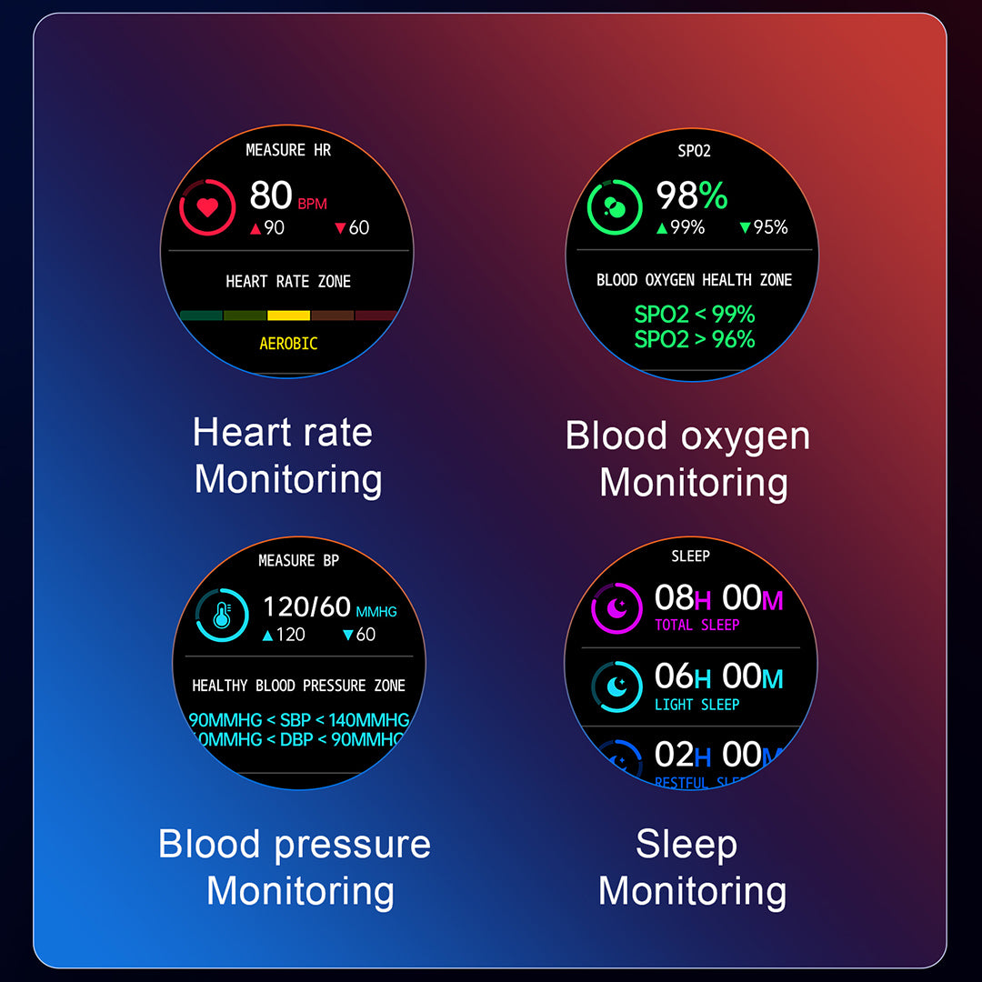 RollsTimi RTG101 Men's Smartwatch Amoled Screen Business Sports Fitness Tracker Smart Watch for Women Heart Rate Blood Pressure Monitoring