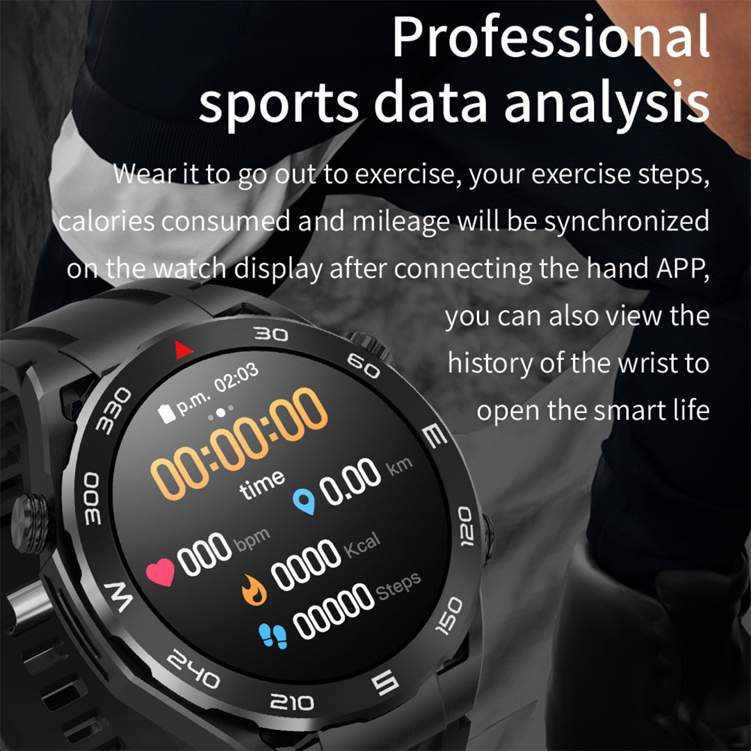 RollsTimi RTSK4 Luxury Men's Smartwatch Business Waterproof Sports Smart Watch for Women Fitness Tracker Heart Rate Blood Pressure Monitoring