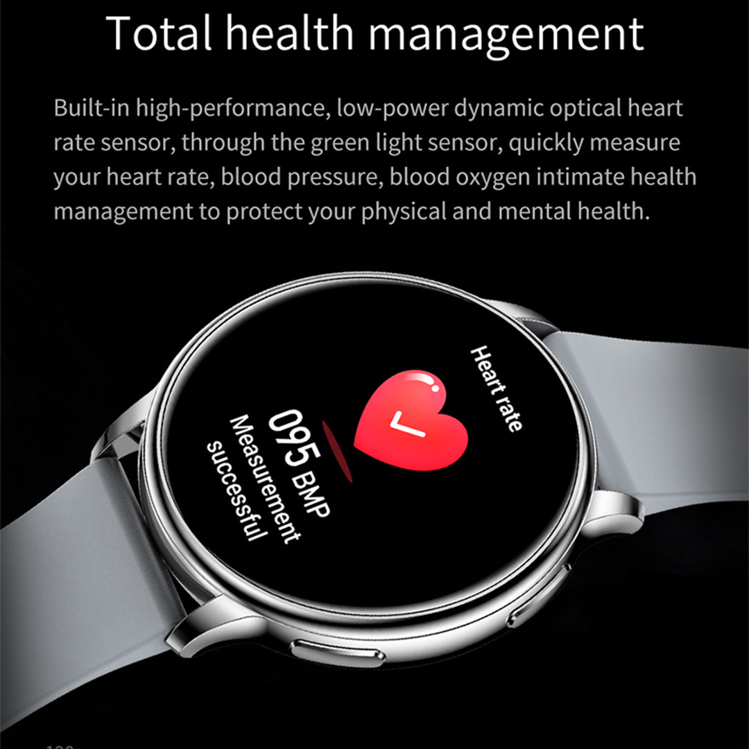 RollsTimi RT33 Fashion Women's Smartwatch Sports Luxury Fitness Tracker Heart Rate Blood Pressure Smart Watches for Men, Bluetooth Calls