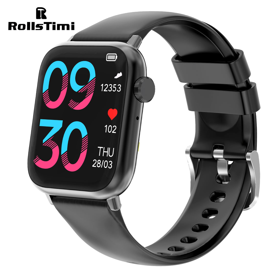 RollsTimi RT89 Women's Luxury Smartwatch Sports Fitness Tracker Fashion Waterproof Smart Watches for Men, Bluetooth Calls, Heart Rate Blood Pressure Monitoring