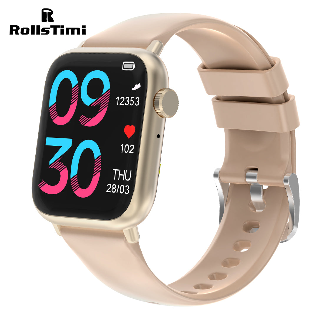 Buy Fire-Boltt Royale Luxury Stainless Steel Smartwatch (Rose Gold) Online  At Best Price @ Tata CLiQ